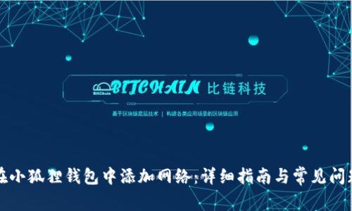 如何在小狐狸钱包中添加网络：详细指南与常见问题解析