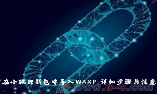 如何在小狐狸钱包中导入WAXP：详细步骤与注意事项