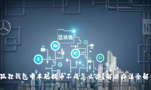 小狐狸钱包中本聪提币不成怎么办？解决办法全解析！