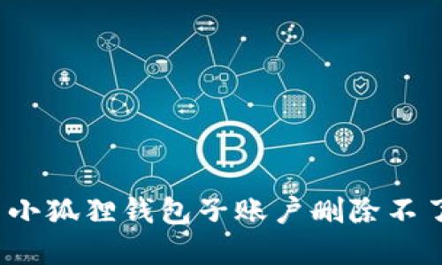 如何解决小狐狸钱包子账户删除不了的问题？